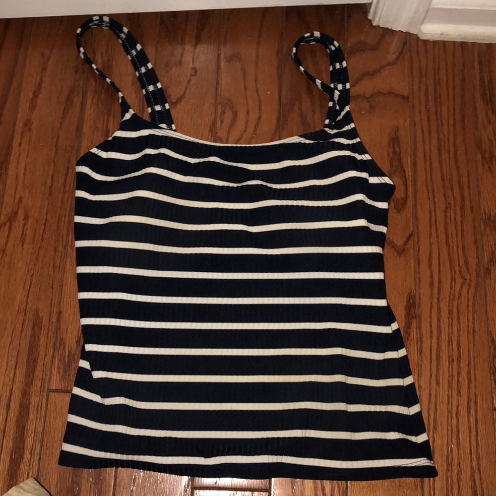 navy blue tankini set